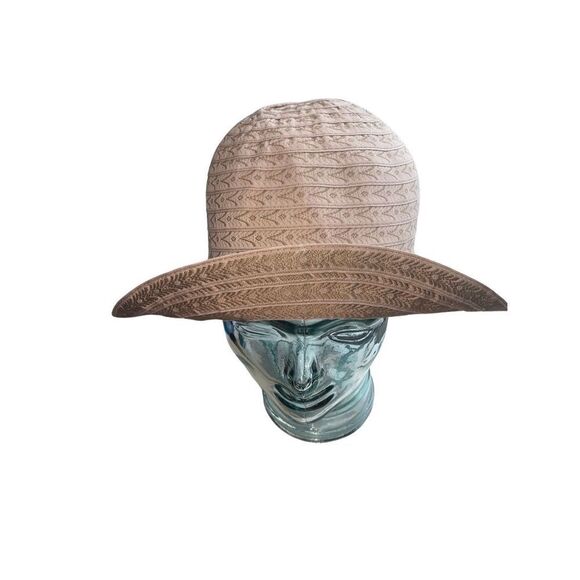 New Betmar New York Cloth Women’s Summer Beach Cover Up Hat Cap - Picture 2 of 9